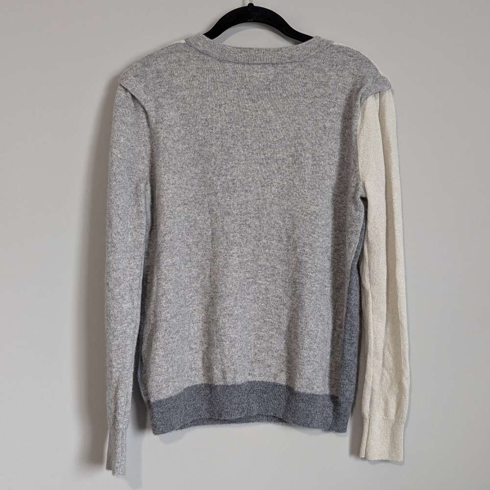 Maison 123 Cashmere Color Block Sweater - Picture 2 of 7